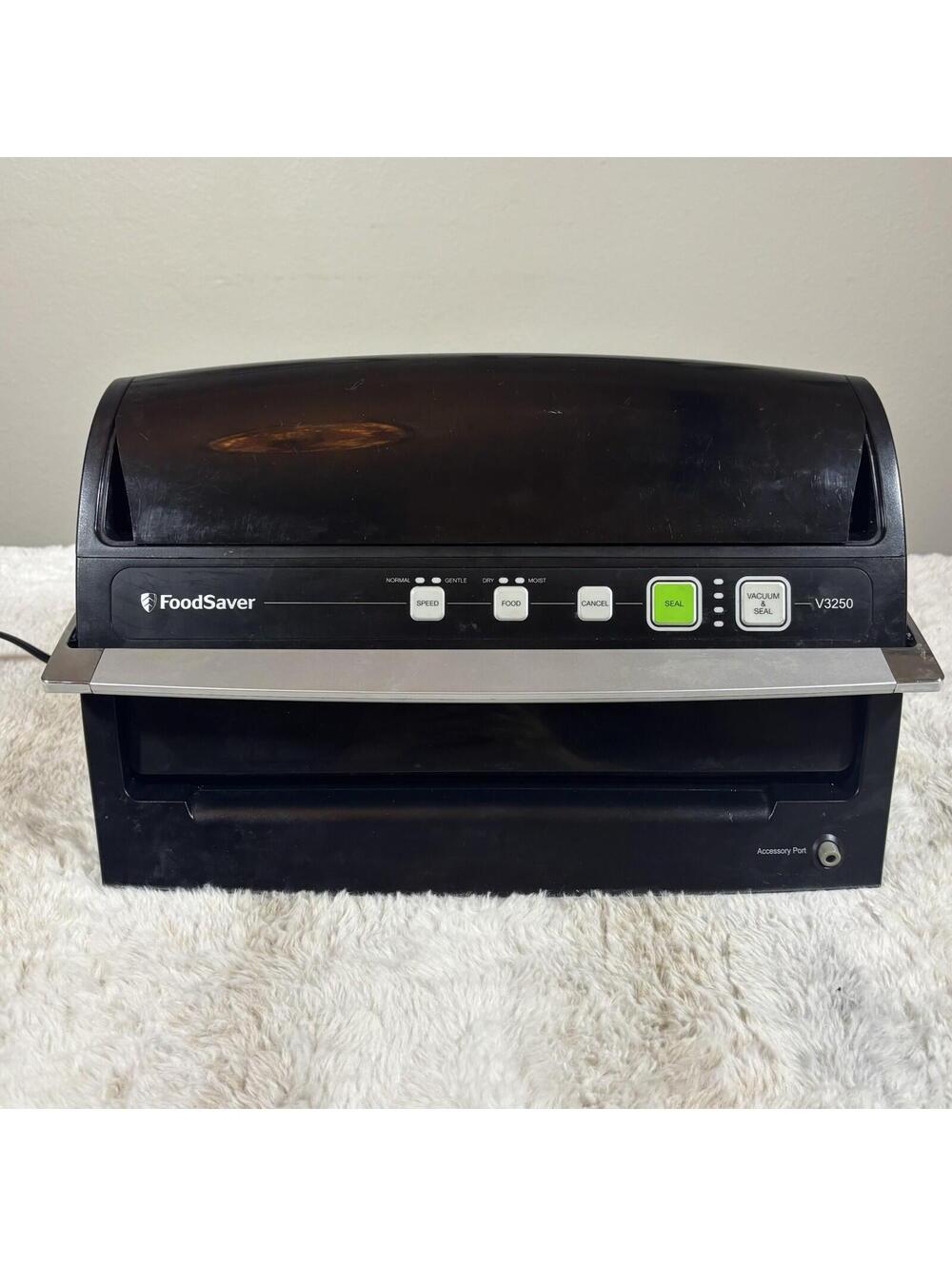 FoodSaver V3250 Vacuum Sealer Machine Black Automatic Food Preserver